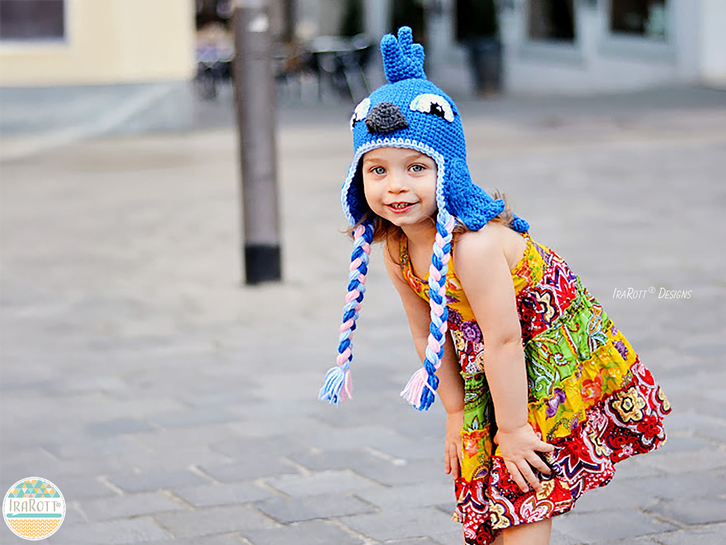 Skye the Parrot Hat Crochet Pattern