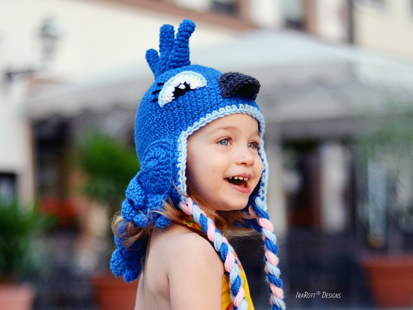 Skye the Parrot Hat Crochet Pattern
