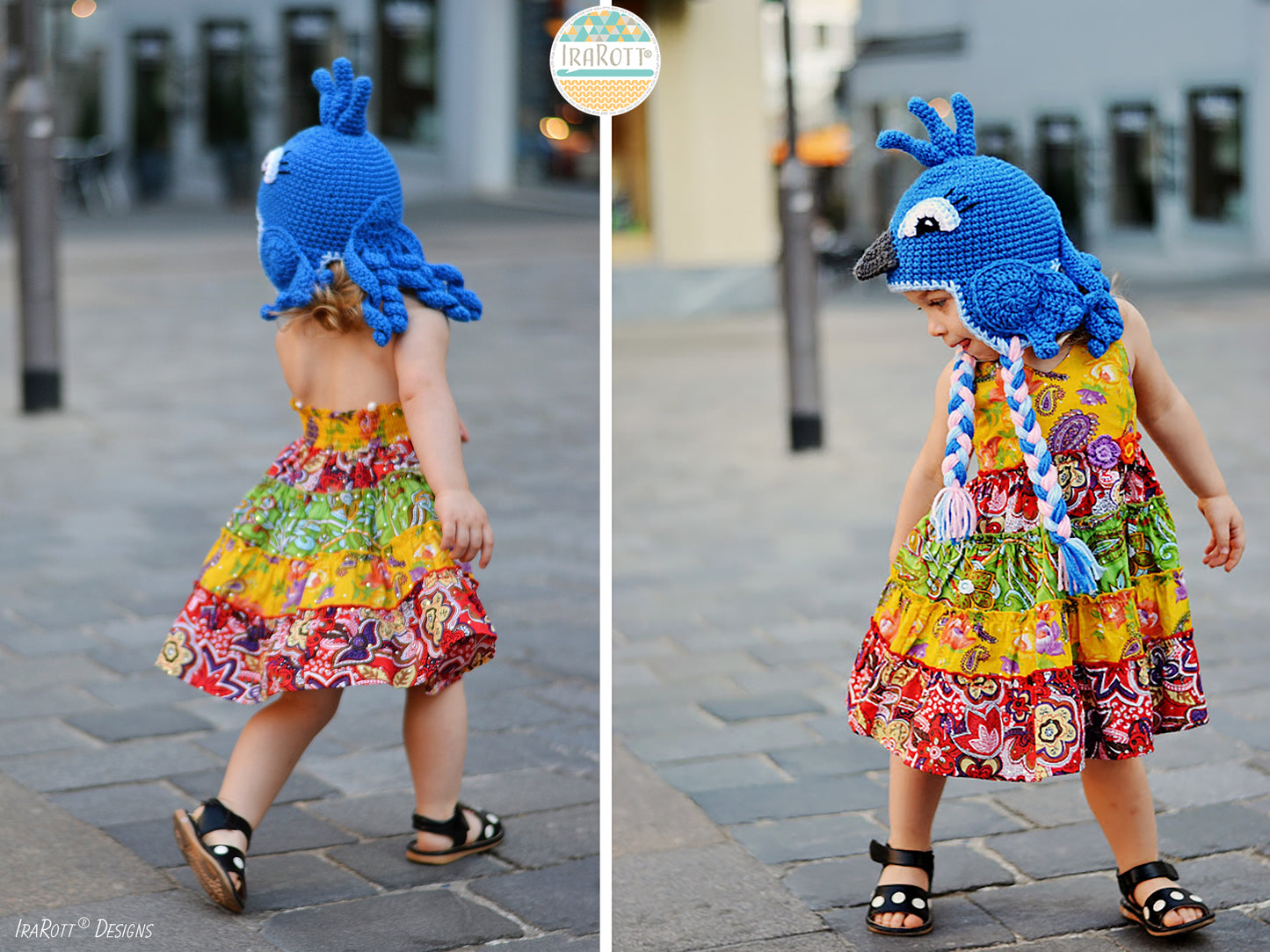 Skye the Parrot Hat Crochet Pattern