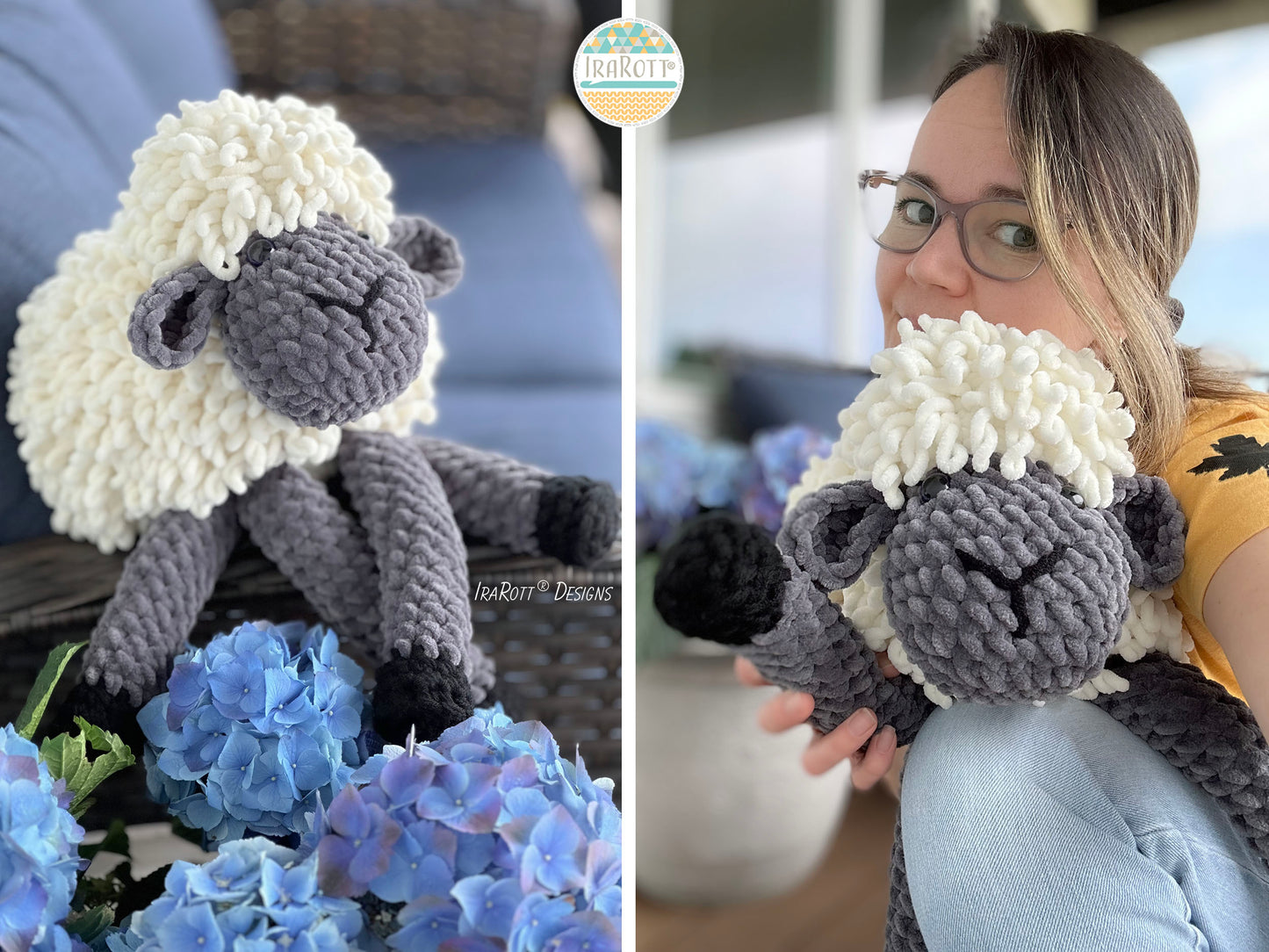 Snooze 'n' Snuggle Woolly Sheep Amigurumi Crochet Pattern