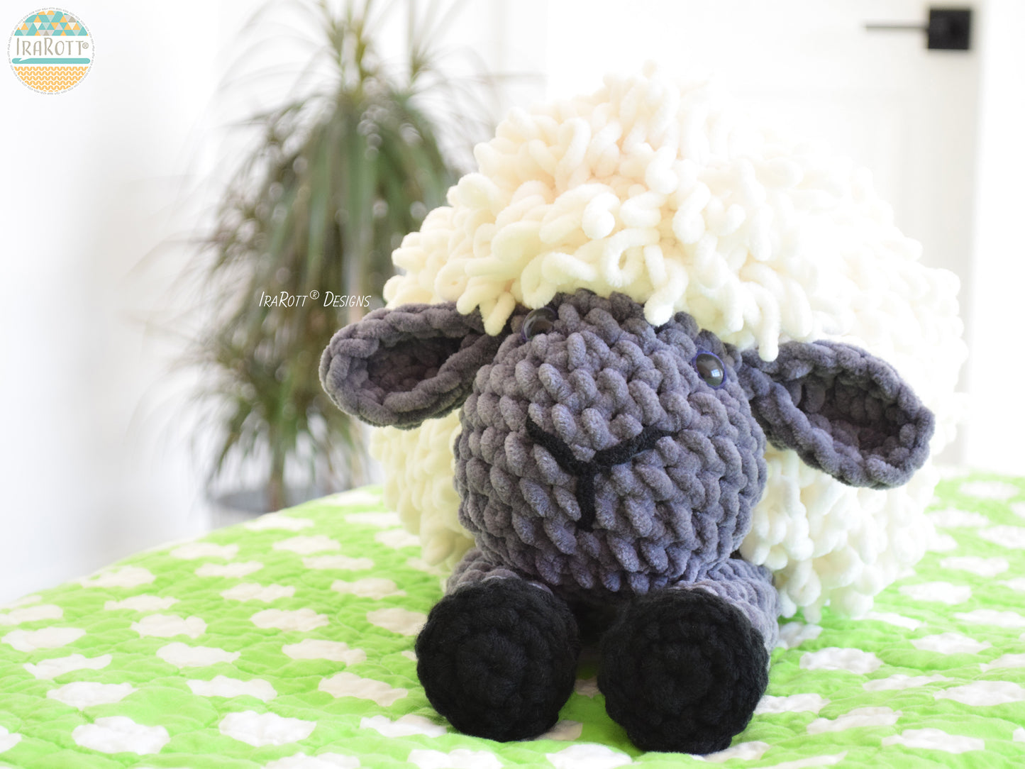 Snooze 'n' Snuggle Woolly Sheep Amigurumi Crochet Pattern
