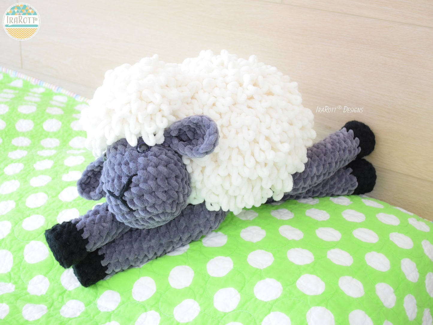 Snooze 'n' Snuggle Woolly Sheep Amigurumi Crochet Pattern