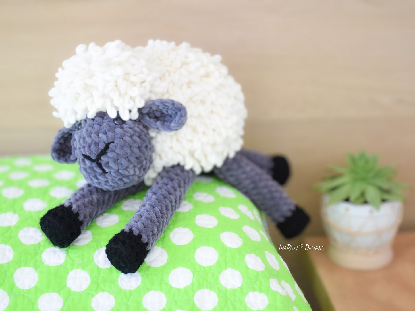 Snooze 'n' Snuggle Woolly Sheep Amigurumi Crochet Pattern