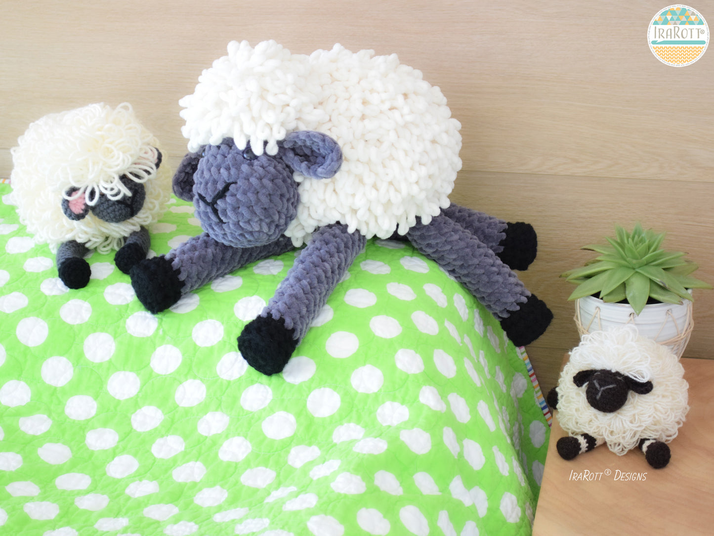 Snooze 'n' Snuggle Woolly Sheep Amigurumi Crochet Pattern