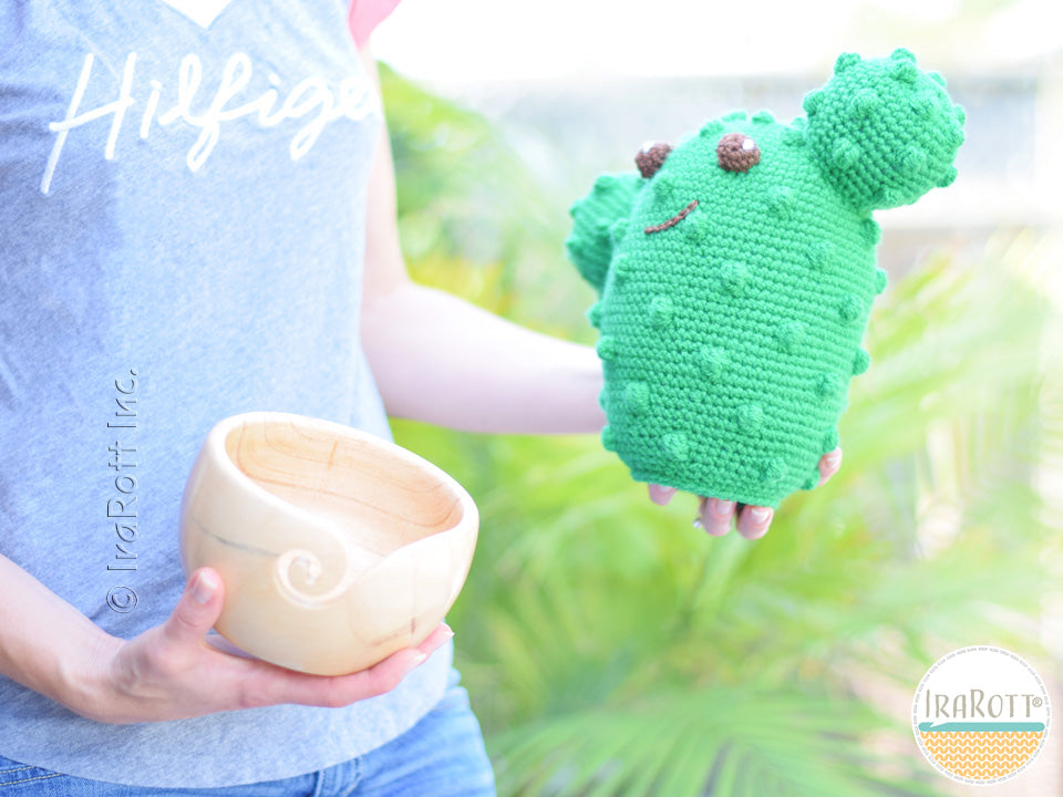 Snuggles The Cactus Big Amigurumi Crochet Pattern