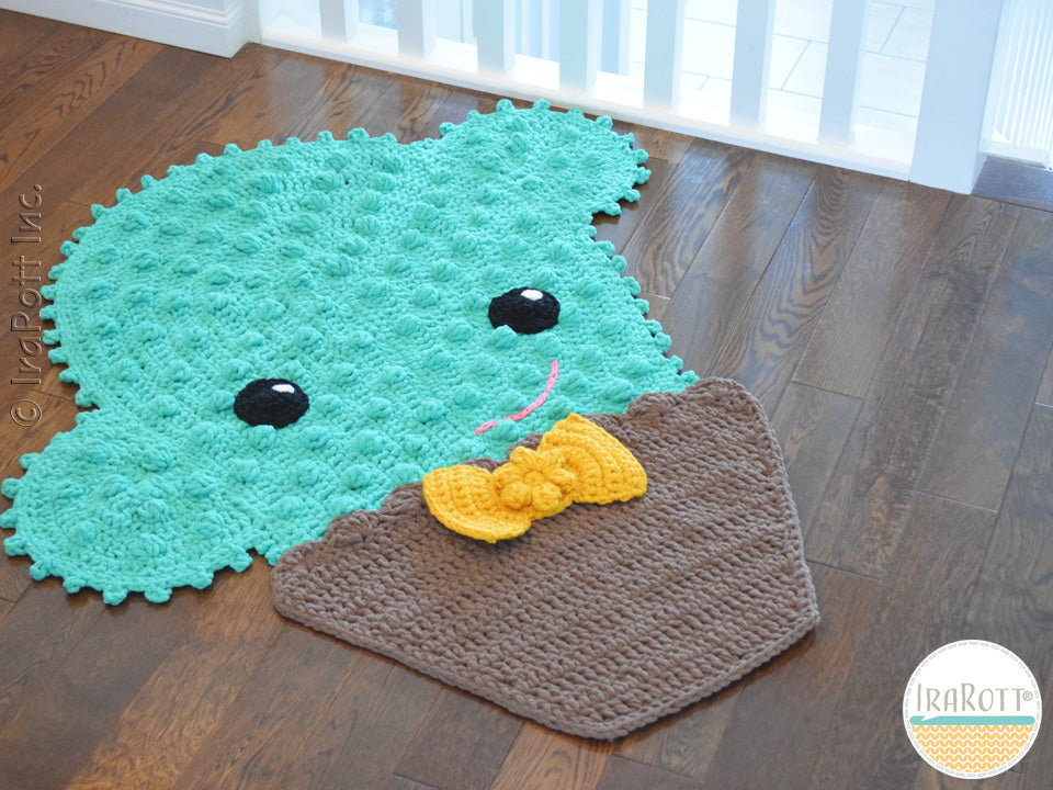 Snuggles The Cactus Rug Crochet Pattern
