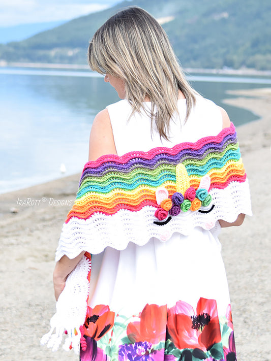 Sophia The Cuddly Unicorn Scarf Crochet Pattern