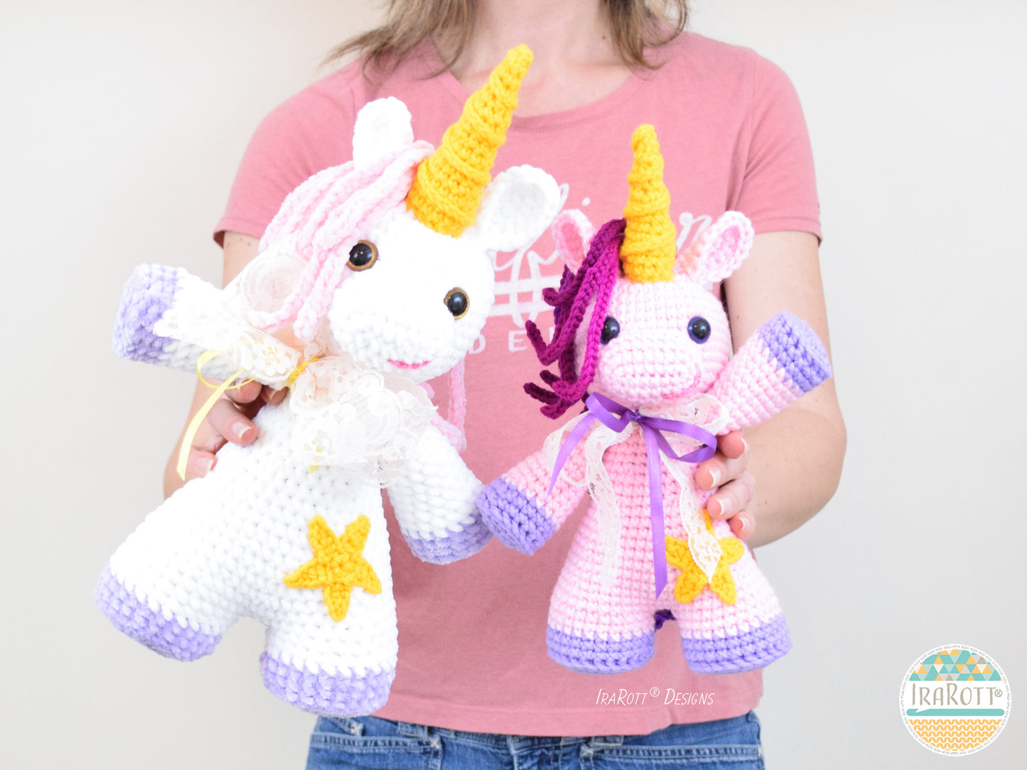 Sophia The Chubby Little Unicorn Amigurumi Crochet Pattern