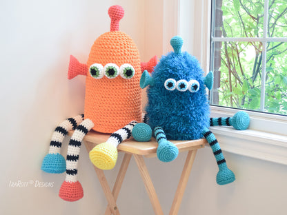 ZaZu The Space Monster Amigurumi Toy Crochet Pattern