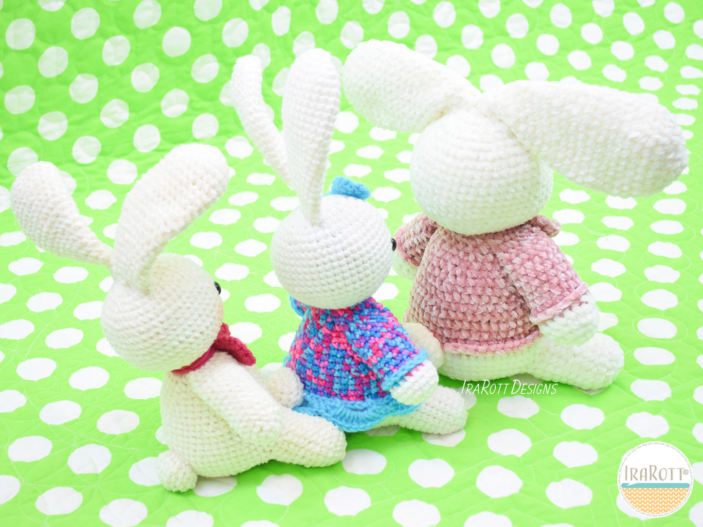 Sunny The Chubby Little Easter Bunny Amigurumi Crochet Pattern
