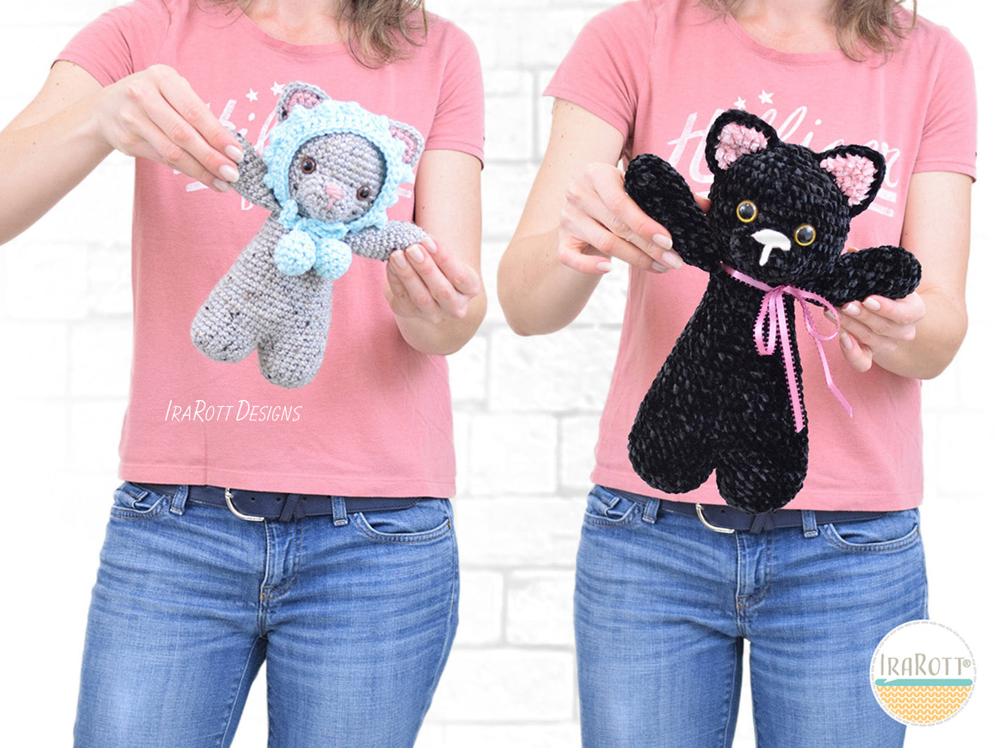 Sassy The Chubby Little Kitty Amigurumi Crochet Pattern