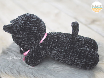 Sassy The Chubby Little Kitty Amigurumi Crochet Pattern