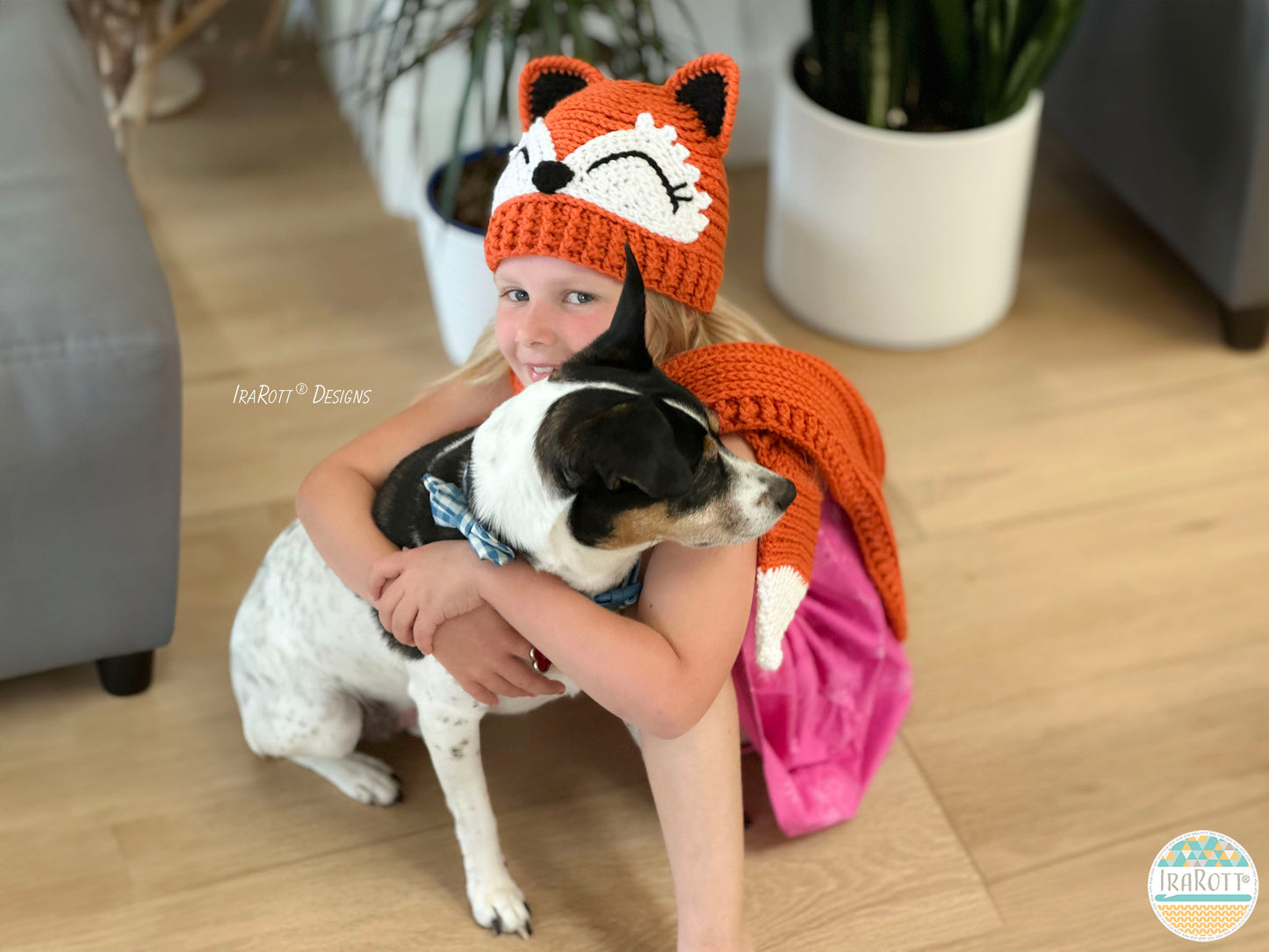 The Artful Fox Hat and Scarf Crochet Pattern