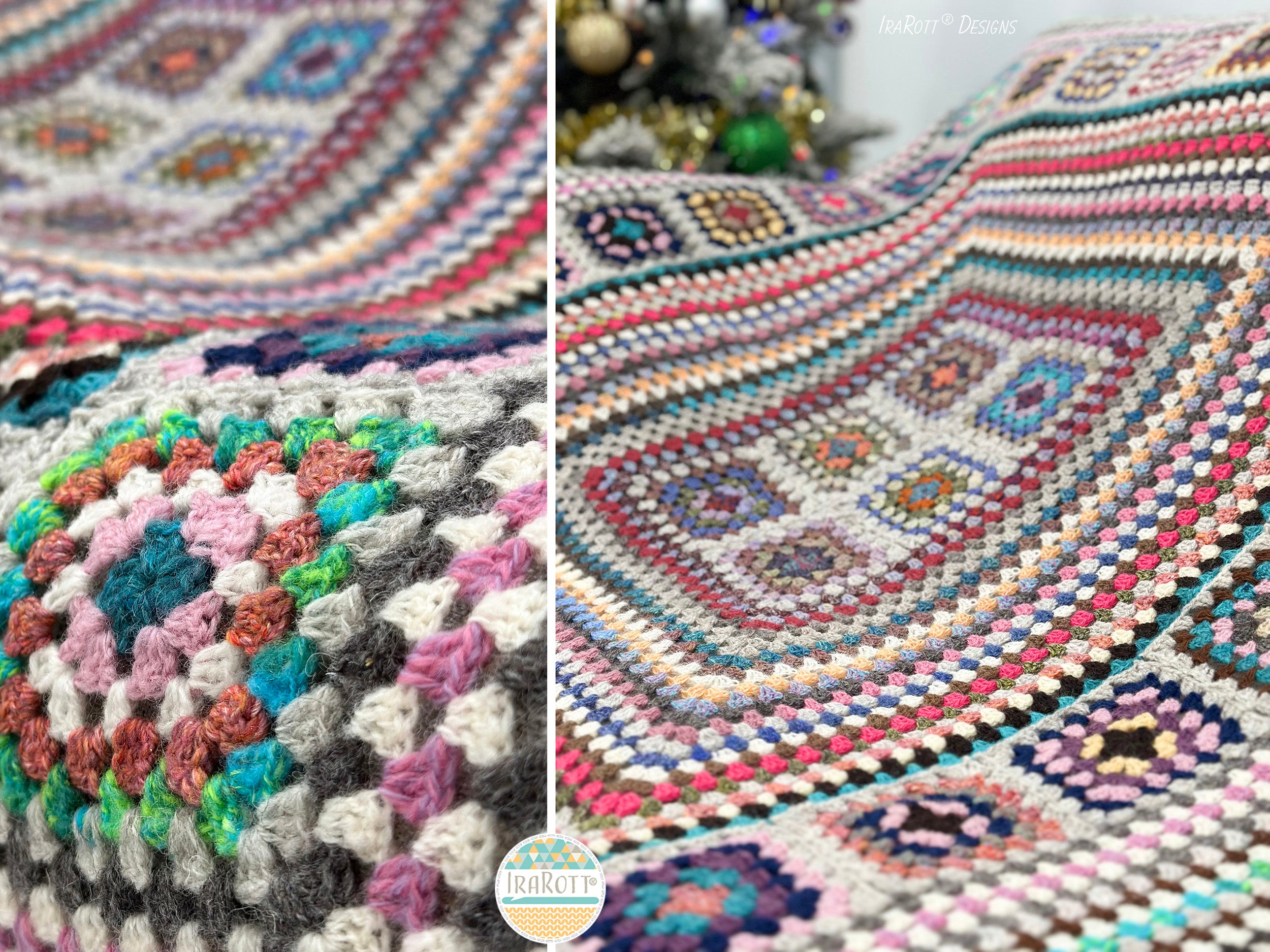 Buster Blanke The Woolly Stash Buster Blanket Crochet Pattern – IraRott Designs