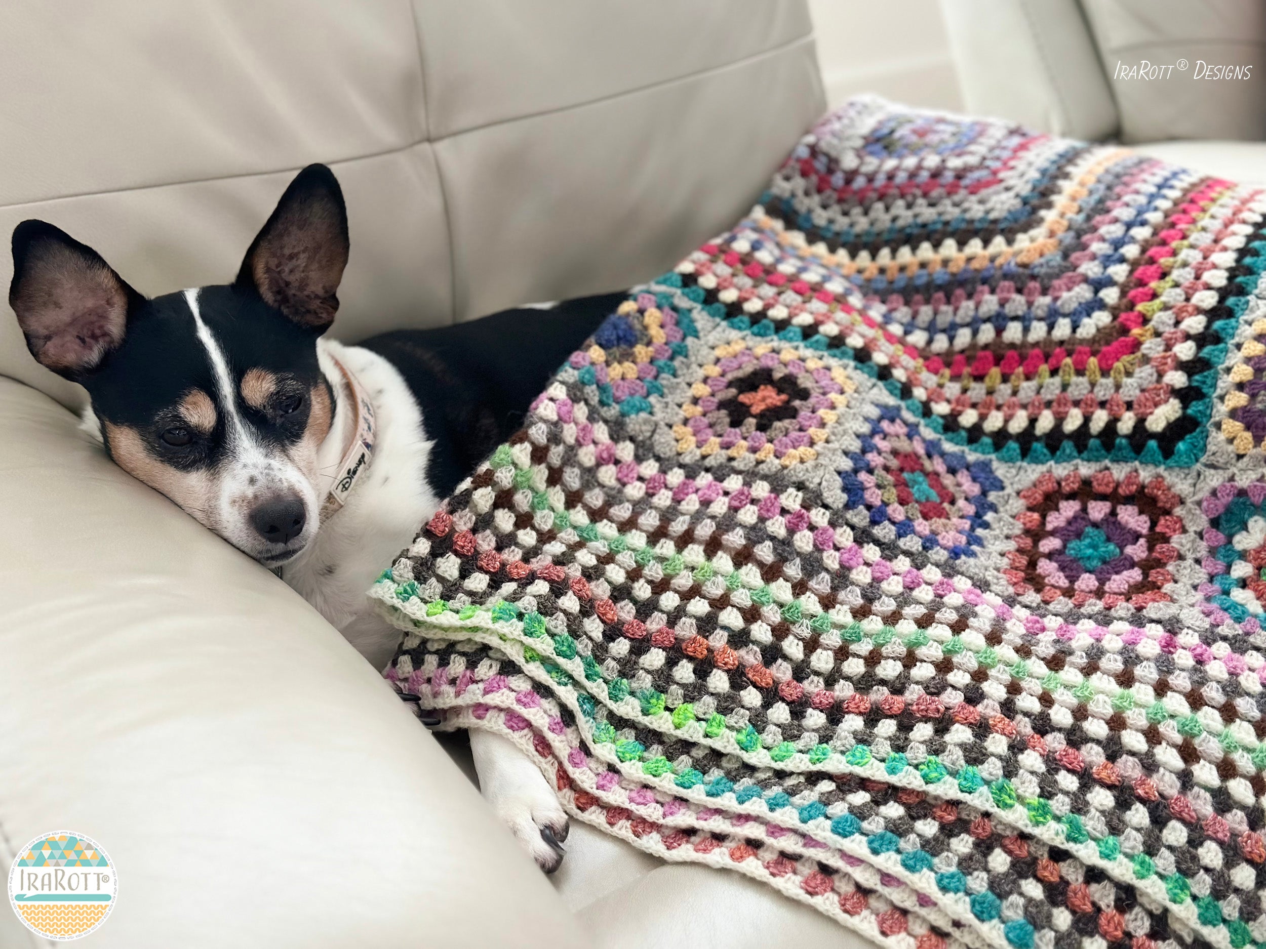 Buster Blanke The Woolly Stash Buster Blanket Crochet Pattern – IraRott Designs