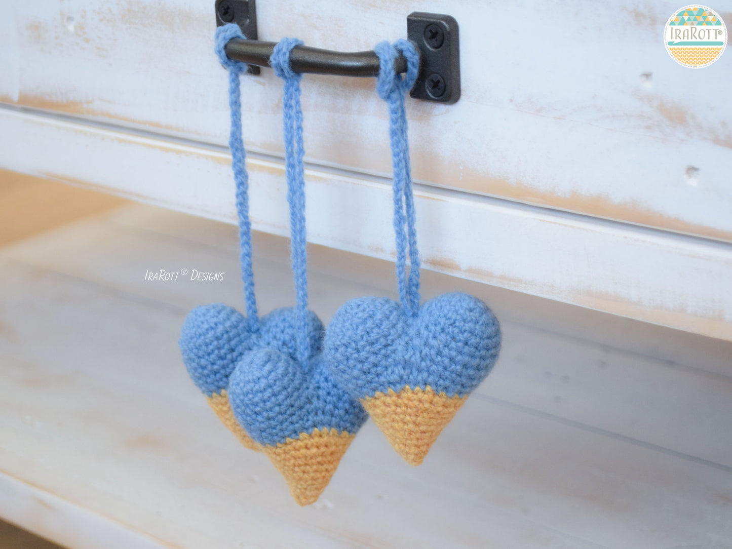 Ukrainian Heart Pendant Crochet Pattern
